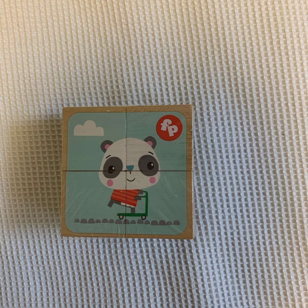 Fisher-Price Wooden Cube Puzzle
